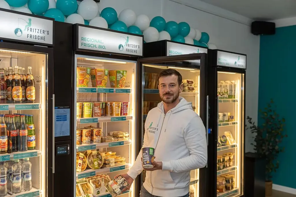 Verkaufsautomat für regionale Produkte: 24/7 Direktvermarktung ohne Personal
