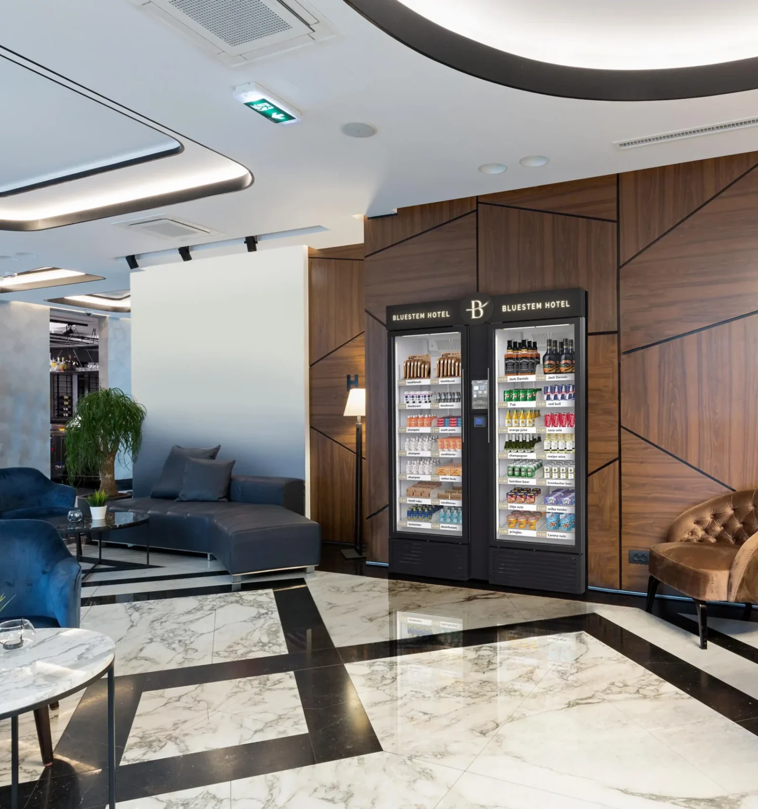 Hotel Lounge Area